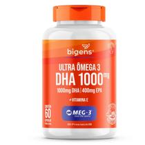 Ultra Ômega 3 Dha 1000 Epa 400mg Meg3 Bigens 60 Capsulas