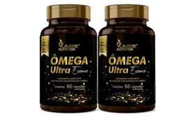 Ultra Ômega-3 Essence 2x60 cáps - Rico Em Epa 990mg Dha 660mg - Alisson Nutrition