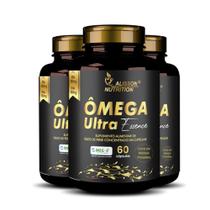 Ultra Ômega-3 Essence 3x60 Cáps Rico Em Epa 990mg Dha 660mg - Alisson Nutrition