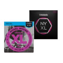 Ultra Pack Encordoamentos Guitarra Exl120+nyxl0942 D'addario