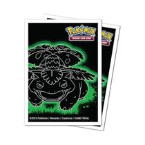 Ultra Pro - Apex Deck Protector: Neon Kanto Venusaur-central Ultra Pro - Apex Deck Protector: Neon Kanto Venusaur-central