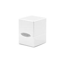 Ultra Pro E-15584 Cubo de cetim Deck Box-Branco Ártico