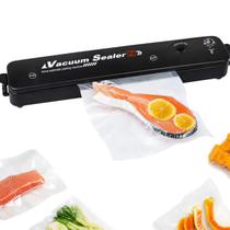 Ultra Seladora A Vácuo Para Alimentos Premium Cor Preto Ultra Seladora A Vácuo Para Alimentos Premium Cor Preto