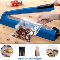 Ultra Seladora de sacolé chuchup alimentos Manual 20 Cm 220v Ultra Seladora de sacolé chuchup alimentos Manual 20 Cm 220v