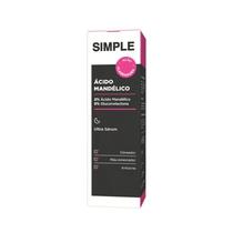 Ultra Sérum Facial Simple Organic Ácido Mandélico 30ml Ultra Sérum Facial Simple Organic Ácido Mandélico 30ml