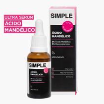 Ultra Sérum Simple Organic Ácido Mandélico 30ml