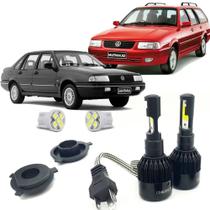 Ultra Super Led Farol H4 Santana / Quantum Todas 7800 Lumens 6000K