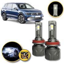 Ultra Super Led S17x Farol De Milha Vw Tiguan 2018 a 2022