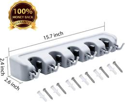 ultra Suporte Multiuso 6 Posições Porta Vassoura Rodo Chave ultra Suporte Multiuso 6 Posições Porta Vassoura Rodo Chave