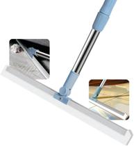 Ultra Vassoura Rodo Mágico Silicone Estrutural Grande Multiuso Pisos Vidros Janela Limpeza Giratório Esfregão