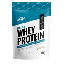 Ultra Whey Protein Baunilha Refil 907g 30g Proteína Shark Pro