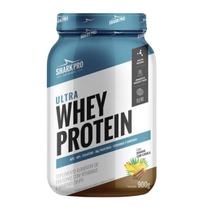 Ultra Whey Protein Pote 900g Sabor Banana C/Canela Shark Pro