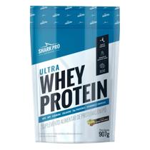 Ultra Whey Refil 907g Banana com Canela Shark Pro Ultra Whey Refil 907g Banana com Canela Shark Pro
