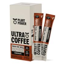 Ultracoffee (Tcm, Colina, Cafeína e Vitaminas do Complexo B) Sabor Chocolate 140g - Plant Power