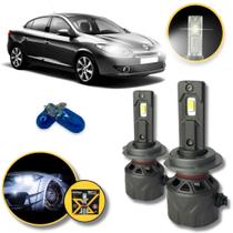 Ultraled Farol Baixo 6000k 55w 10.000lm Renault Fluence 2011a18