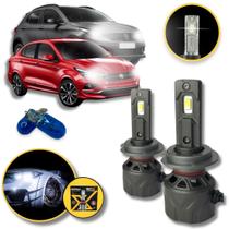 Ultraled Farol Baixo 6000k 55w H7 10.000lm FIAT Argos e Cronos