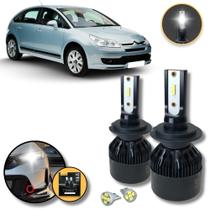 Ultraled Farol Baixo Code Citroen C4 2006 a 2018 6000k 37w 7600lm