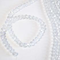 Um Fio de Cristal Rondela 8MMTransparenteAprox 65Un30g