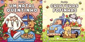 Um Natal Quentinho + Criaturas Fofinhas (Livro de Colorir - Coco Wyo) Um Natal Quentinho + Criaturas Fofinhas (Livro de Colorir - Coco Wyo)