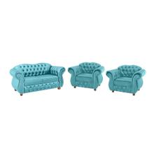 Um Sofá Chesterfield Merlô 2 lugares + Duas Poltronas Suede - Tiffany / decoração, recepção, sala tv estar Um Sofá Chesterfield Merlô 2 lugares + Duas Poltronas Suede - Tiffany / decoração, recepção, sala tv estar