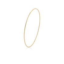 Uma Argola Pulseira Ouro 10k
