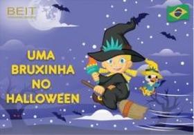 Uma bruxinha no halloween Uma bruxinha no halloween