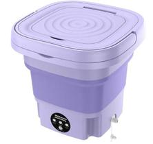 Uma solução compacta para suas necessidades de lavanderia: Mini Lavadora Portátil para Casa!