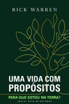 Uma vida com Propósitos para Que estou na terra