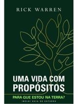 Uma vida com propósitos Uma vida com propósitos
