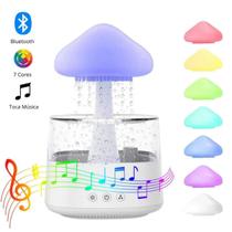 Umidificador Ambiente Difusor De Aroma De Nuvem e Chuva 7 Cores Luz Noturna Umidificador Ambiente Difusor De Aroma De Nuvem e Chuva 7 Cores Luz Noturna