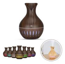 Umidificador Ar Aromatizador Essência Led Imita Bambu Vapor Umidificador Ar Aromatizador Essência Led Imita Bambu Vapor