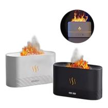 Umidificador Aromático Com Simulação De Fogo