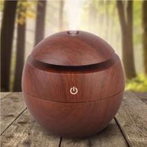 Umidificador/aromatizador D Ambientes Usb Ultrassônico Mini Marrom Madeira - Luatek Umidificador/aromatizador D Ambientes Usb Ultrassônico Mini Marrom Madeira - Luatek