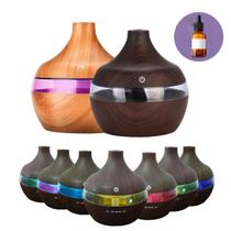 Umidificador Aromatizador De Ambiente Led Óleos Essenciais