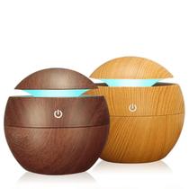 Umidificador Aromatizador LED Colorido 130ml