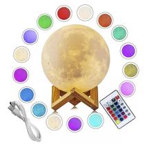 Umidificador Aromatizador Luminária Abajur Rgb Lua Cheia Umidificador Aromatizador Luminária Abajur Rgb Lua Cheia