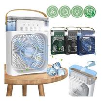 Umidificador Climatizador Ventilador Portátil Com Iluminaçã Diâmetro 23 110v/220v Umidificador Climatizador Ventilador Portátil Com Iluminaçã Diâmetro 23 110v/220v