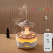 Umidificador cogumelo LED com design encantador.