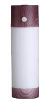 Umidificador com Led 250ml Madeira Escura Usb 2w Copo