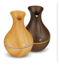 Umidificador De Ambiente Usb Tipo Madeira Difusor De Aroma