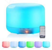 Umidificador De Ar 300ml Óleo Essencial 7 Cores