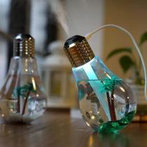 Umidificador de ar ambiente aromatizador led lâmpada bulbo - Lelong