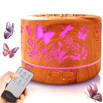 Umidificador De Ar Ambiente Portatil Purificador Usb 700ml Borboleta