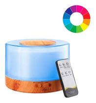 Umidificador De Ar Aromatizador Ultrassônico Abajur 500ml Bivolt