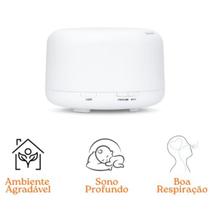 Umidificador de Ar com Luz Colorida 6 Cores Multicolor