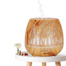 Umidificador de Ar Difusor de Aromas óleos essencias elétrico ultrassônico