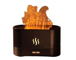 Umidificador De Ar Difusor De Óleos Essenciais Usb Chama