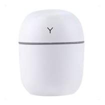 Umidificador De Ar E Aromas E Difusor E Óleos De Ambientes Usb Portátil Com Led Cor Branco