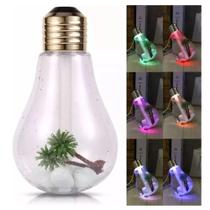 Umidificador De Ar e Lâmpada Luz Led USB 400ml - LuaTek