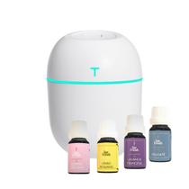 Umidificador De Ar Eletrico Usb + 4 Aromas Lar Fresh